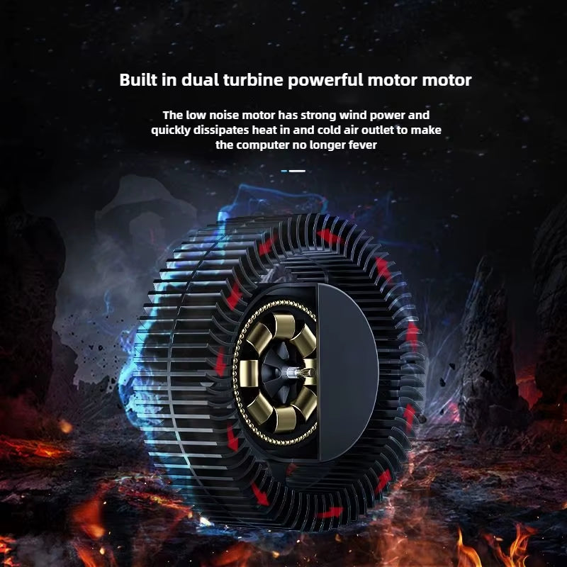 Game Laptop Radiator Bracket Base Air Cooled Silent Fan Cooling Plate Bracket Laptop Stand Fan Cooler Cooler Laptop