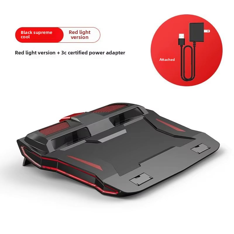 Game Laptop Radiator Bracket Base Air Cooled Silent Fan Cooling Plate Bracket Laptop Stand Fan Cooler Cooler Laptop