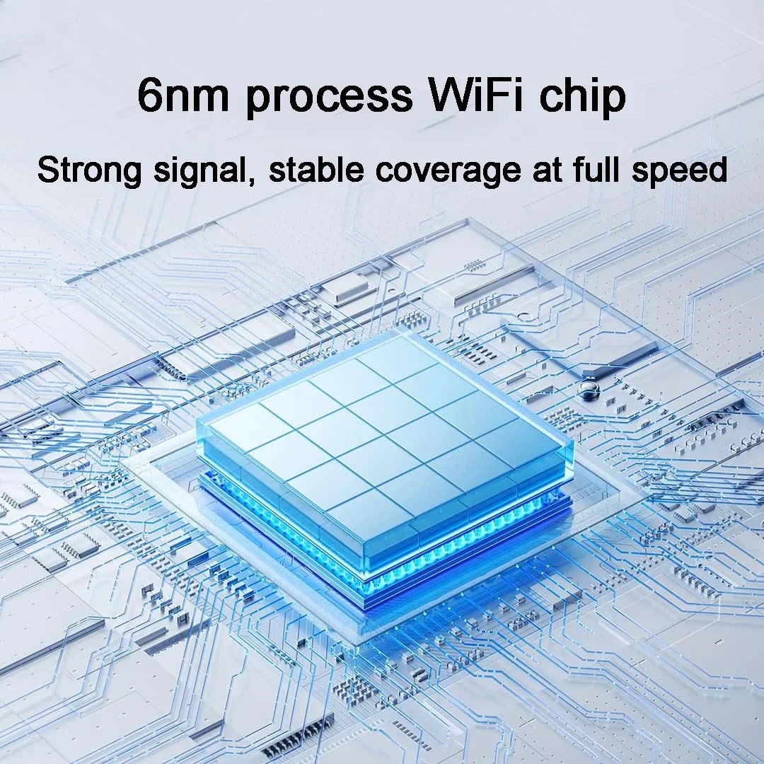 XIAOMI Router BE5000 Wifi 7 5011Mbps 2.4G/2.5Ghz Network Port 512MB Memory Dual Broadband Access Network Security Protection CN