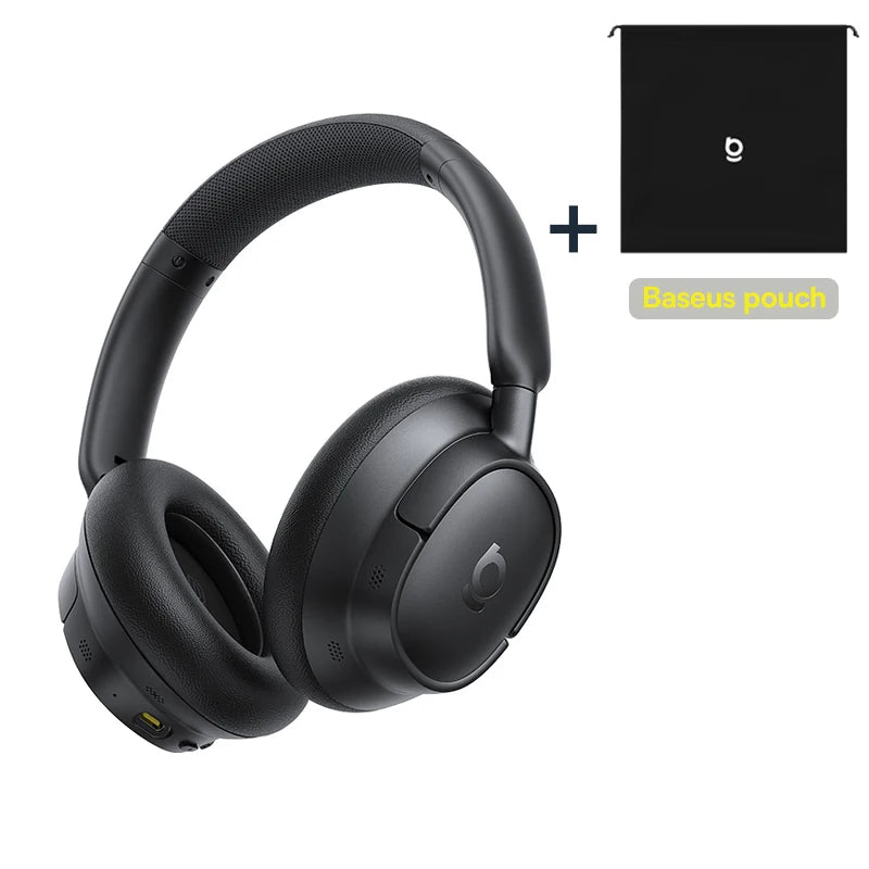 EH10 NC ANC Wireless Headphones 45Db Adaptive Hybrid Noise Cancelling Headsets Hi-Res LDAC Headphone Bluetooth 6.0 80Hrs