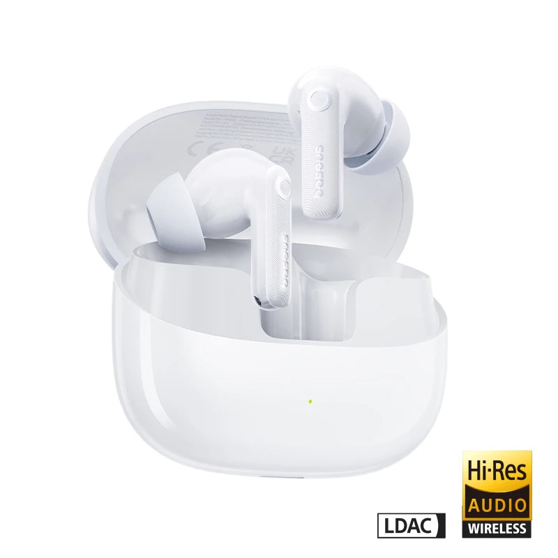 EP10 Pro ANC Earbuds Wireless Bluetooth 6.0 Earphones 50Db Realtime Adaptive Headphones 6 Mic Hi-Res LDAC IP55 Ear Buds