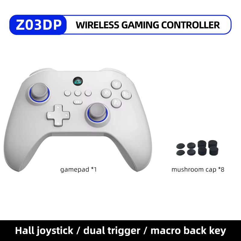Z03DP Black Myth Wukong Gamepad 800Hz Wireless Dual Vibration Gaming Controller 6-Axis for Switch/Ios/Android/Pc Hall Joystick