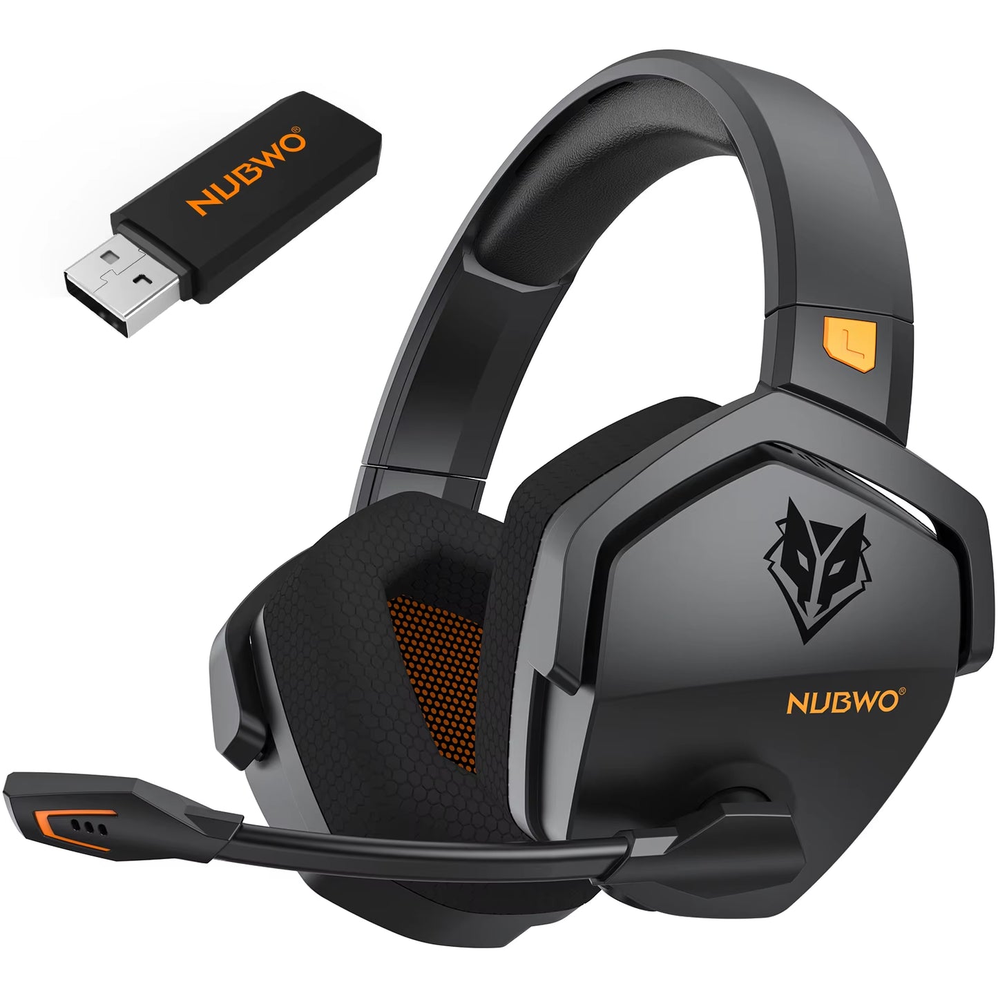 G06 Dual Wireless Gaming Headset with Microphone for PS5, PS4, PC, Mobile, Switch 2.4Ghz Wireless Bluetooth Headphone