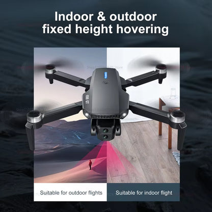 New E88GT HD Large Screen WIFI FPV Drone with 8K HD Camera Foldable Quadcopter RC Drone for Aerial Photography Flying Toys Gifts