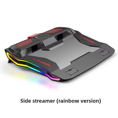 Game Laptop Radiator Bracket Base Air Cooled Silent Fan Cooling Plate Bracket Laptop Stand Fan Cooler Cooler Laptop