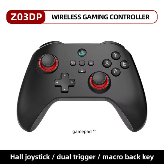 Z03DP Black Myth Wukong Gamepad 800Hz Wireless Dual Vibration Gaming Controller 6-Axis for Switch/Ios/Android/Pc Hall Joystick