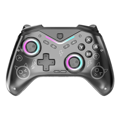 CM-619 Switch Game Controller Supports Ios/Android/Pc Dual Motor Wireless Controller with Dazzling Light