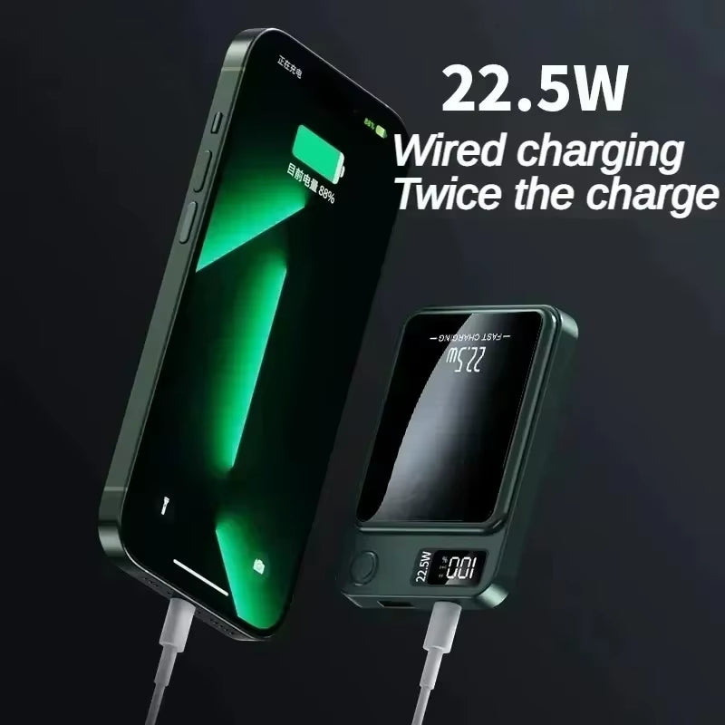 Xiaomi Ccc 100000Mah Magnetic Power Bank – 2025 Ultra-High Capacity Wireless Charger for Magsafe & Multi-Device Compatibility