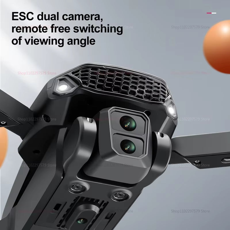 New E88GT HD Large Screen WIFI FPV Drone with 8K HD Camera Foldable Quadcopter RC Drone for Aerial Photography Flying Toys Gifts