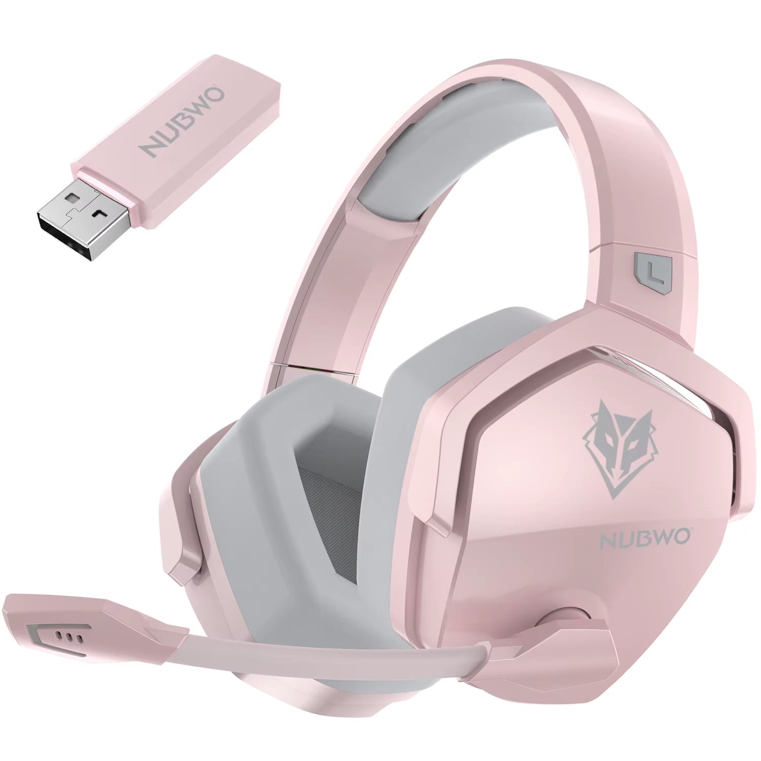 G06 Dual Wireless Gaming Headset with Microphone for PS5, PS4, PC, Mobile, Switch 2.4Ghz Wireless Bluetooth Headphone