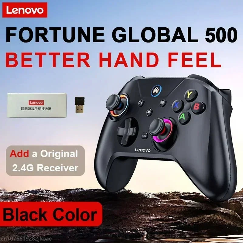 New Lenovo S02 Wireless Controller Bluetooth Gamepad for Nintendo Switch,Pc,Android TV,IOS PC Joysticks Six-Axis Dual Vibration