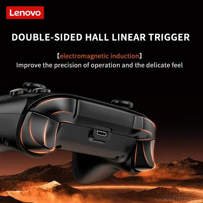 New Lenovo S02 Wireless Controller Bluetooth Gamepad for Nintendo Switch,Pc,Android TV,IOS PC Joysticks Six-Axis Dual Vibration