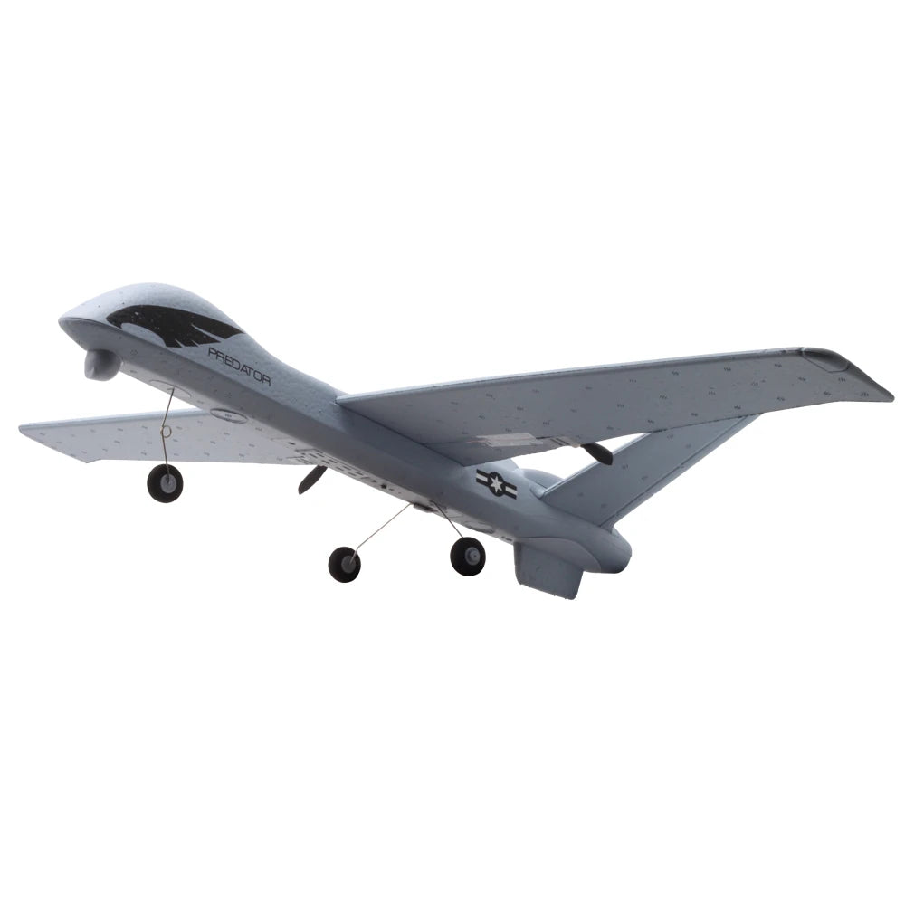 Z51 RC Glider 2.4G 2CH Hand Throwing Foam RC Plane with LED Light Fixed Wingspan RC Aircraft Figher Toys for Boys Children