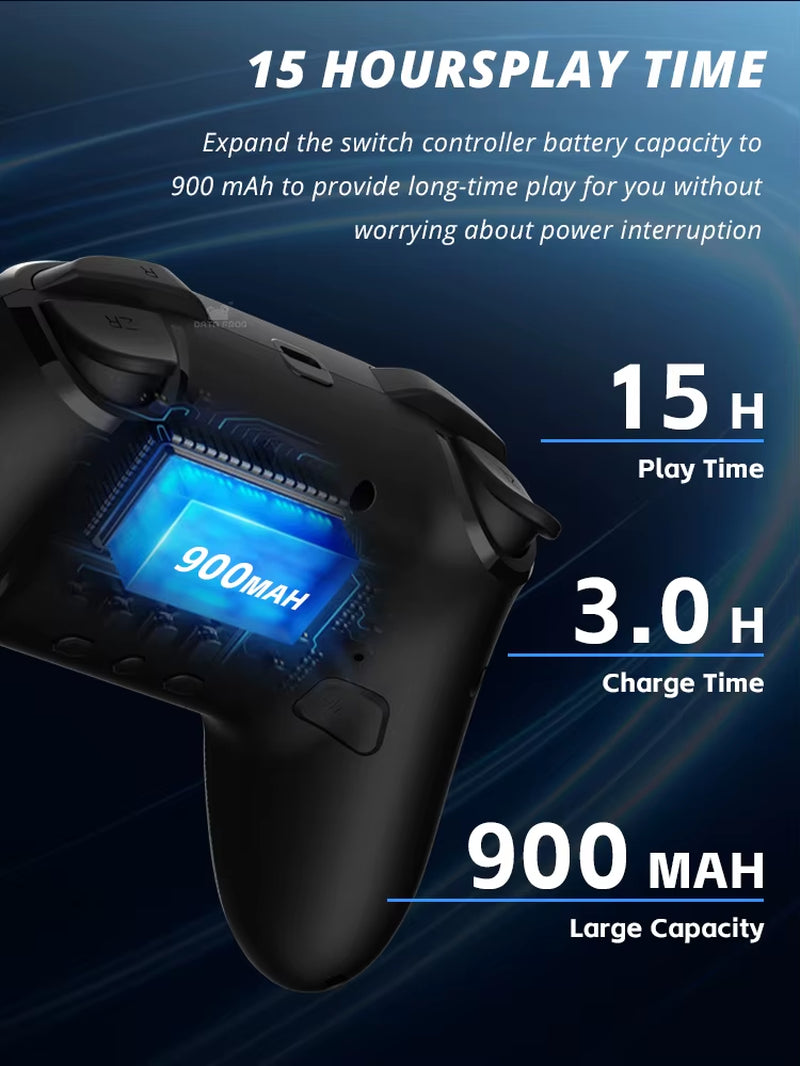 Wireless Switch Pro Controller for Switch/Switch OLED Programmable Joystick for PC Gamepad for Switch Lite Controller