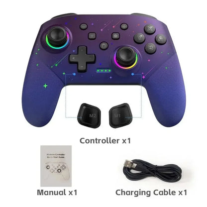 Wireless Switch Pro Controller for Switch/Switch OLED Programmable Joystick for PC Gamepad for Switch Lite Controller